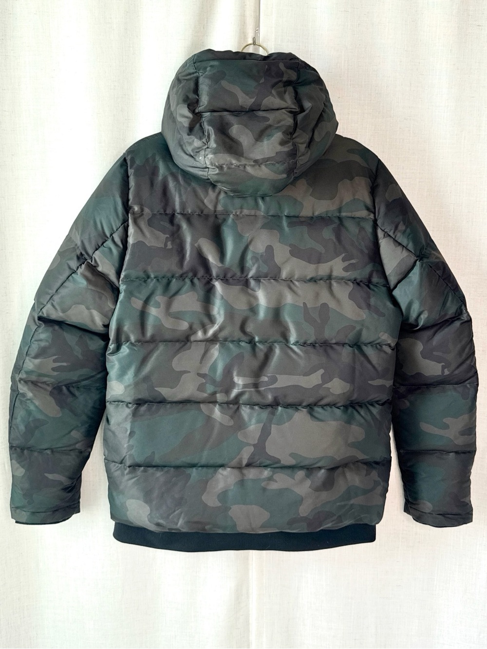 Kith x Nano Universe Nishikawa Down Hooded Puffer Jacket Woodland Camo Small - Picture 3 of 16